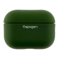 Чехол Apple AirPods 4, Spigen Leather Armor, Army Green, Зеленый