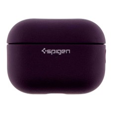 Чехол Apple AirPods 4, Spigen Leather Armor, Фиолетовый