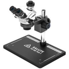 Микроскоп LuoWei LW-TR02-B3TV, Серебряный