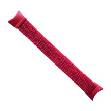 Ремінець Xiaomi Mi Band 8, Mi Band 9, Nylon Loop, Hibiscus, Червоний