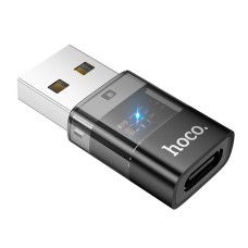 Переходник Hoco UA36C, Type-C, USB, Черный