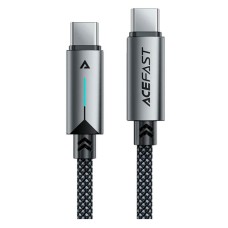 USB кабель AceFast C19-03, Type-C, 1.2 м., Черный