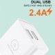 Сетевое зарядное устройство WUW C222, Белый