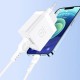 Сетевое зарядное устройство WUW C222, Белый