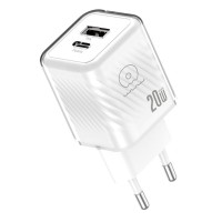 Сетевое зарядное устройство WUW C226, Белый