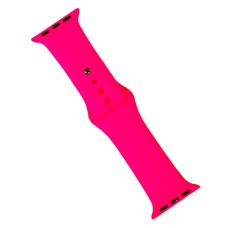 Ремінець Apple Watch 38, Watch 40, Silicone WatchBand, Barbie Pink, Рожевий