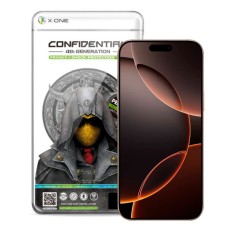 Захисна плівка Apple iPhone 16 Pro, X.One Armorvisor, Антишпигун, 2.5D, Чорний