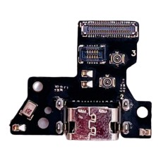 Нижня плата ZTE Blade V40s, з роз'ємом зарядки і мікрофоном