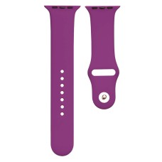 Ремінець Apple Watch 42, Watch 44, Silicone WatchBand, Ліловий