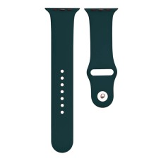 Ремінець Apple Watch 42, Watch 44, Silicone WatchBand, Atrovirens, Зелений