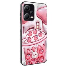 Чохол Xiaomi Poco X5 5G, Redmi Note 12 5G, Epik Prisma Fluffie, Strawberry, Малюнок