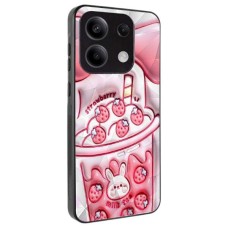 Чохол Xiaomi Redmi Note 13 5G, Epik Prisma Fluffie, Strawberry, Малюнок