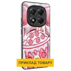 Чохол Xiaomi Redmi Note 14 5G, Epik Prisma Fluffie, Strawberry, Малюнок