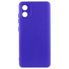Чохол Motorola XT2345 Moto E13, GETMAN Liquid Silk, Iris, Синій