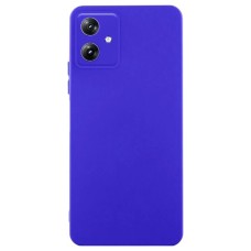 Чохол Motorola Moto G54, GETMAN Liquid Silk, Iris, Синій