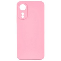 Чохол OPPO A78 4G, GETMAN Liquid Silk, Рожевий