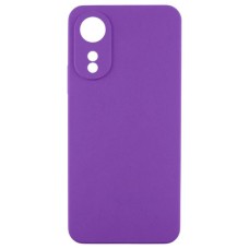 Чохол OPPO A78 4G, GETMAN Liquid Silk, Фіолетовий