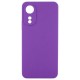 Чохол OPPO A78 4G, GETMAN Liquid Silk, Фіолетовий