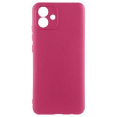Чохол Samsung A042 Galaxy A04e, GETMAN Liquid Silk, Marsala, Бордовий
