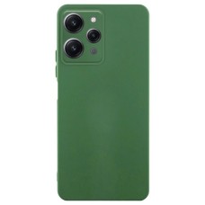Чохол Xiaomi Redmi 12, Redmi 12 5G, GETMAN Liquid Silk, Dark Green, Зелений