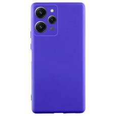 Чохол Xiaomi Redmi 12, Redmi 12 5G, GETMAN Liquid Silk, Iris, Синій