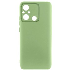 Чохол Xiaomi Poco C55, Redmi 12C, GETMAN Liquid Silk, Pistachio, Зелений