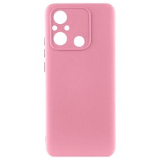 Чохол Xiaomi Poco C55, Redmi 12C, GETMAN Liquid Silk, Рожевий
