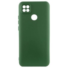 Чохол Xiaomi Redmi 10a, Redmi 9C, GETMAN Liquid Silk, Dark Green, Зелений