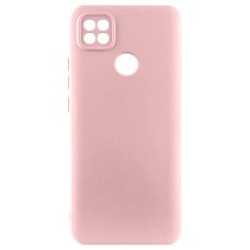 Чохол Xiaomi Redmi 10a, Redmi 9C, GETMAN Liquid Silk, Рожевий