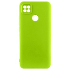 Чохол Xiaomi Redmi 10a, Redmi 9C, GETMAN Liquid Silk, Neon Green, Салатовий