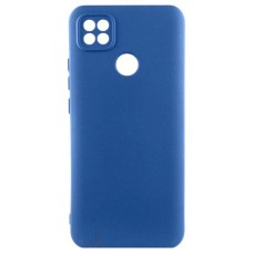 Чохол Xiaomi Redmi 10a, Redmi 9C, GETMAN Liquid Silk, Navy Blue, Синій