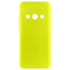 Чохол Xiaomi Poco C61, Redmi A3, GETMAN Liquid Silk, Flash, Жовтий