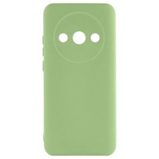 Чохол Xiaomi Poco C61, Redmi A3, GETMAN Liquid Silk, Pistachio, Зелений