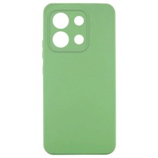 Чохол Xiaomi Poco M6 Pro, Redmi Note 13 Pro, GETMAN Liquid Silk, Pistachio, Зелений