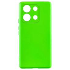 Чохол Xiaomi Poco M6 Pro, Redmi Note 13 Pro, GETMAN Liquid Silk, Neon Green, Салатовий