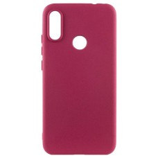 Чохол Huawei Nova 3i, P Smart Plus, GETMAN Liquid Silk, Marsala, Бордовий