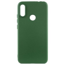Чохол Huawei Nova 3i, P Smart Plus, GETMAN Liquid Silk, Dark Green, Зелений