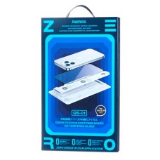 Захисне скло Apple iPhone 16 Pro Max, Remax QS-01, Звичайне, Антишпигун, Чорний