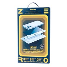 Захисне скло Apple iPhone 15 Pro Max, Remax QS-02, Звичайне, Антишпигун, Чорний