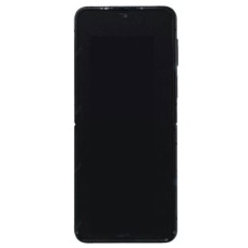 Дисплей Samsung F721 Galaxy Z Flip 4 5G, (Original), з сенсором, з рамкою, Чорний