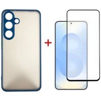 Чохол Samsung Galaxy S25 Plus, Dengos Matt, Синій