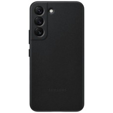 Чохол Samsung S901 Galaxy S22, Samsung Leather Cover, Чорний