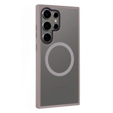 Чохол Samsung Galaxy S25 Ultra, Epik Metal Buttons Colorful, MagSafe, Сірий