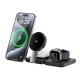 Беспроводное зарядное устройство WIWU Wi-W028 QI2, Черный