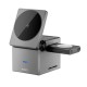 Беспроводное зарядное устройство WIWU Wi-W030 Planeta Trio, Серый