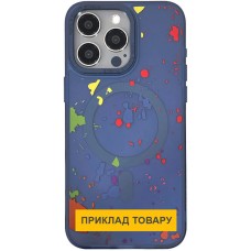 Чохол Samsung S926 Galaxy S24 Plus, Epik Flush, Dark Blue, MagSafe, Синій