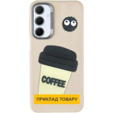 Чохол Xiaomi Poco C65, Redmi 13C, Epik Leather Toys, Coffee, Бежевий