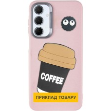 Чохол Xiaomi Poco M6 Pro, Redmi Note 13 Pro, Epik Leather Toys, Coffee, Рожевий