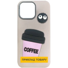 Чохол Xiaomi Redmi Note 14 5G, Epik Leather Toys, Coffee, Рожевий