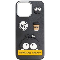 Чохол Xiaomi Redmi Note 14 5G, Epik Leather Toys, Monster, Чорний